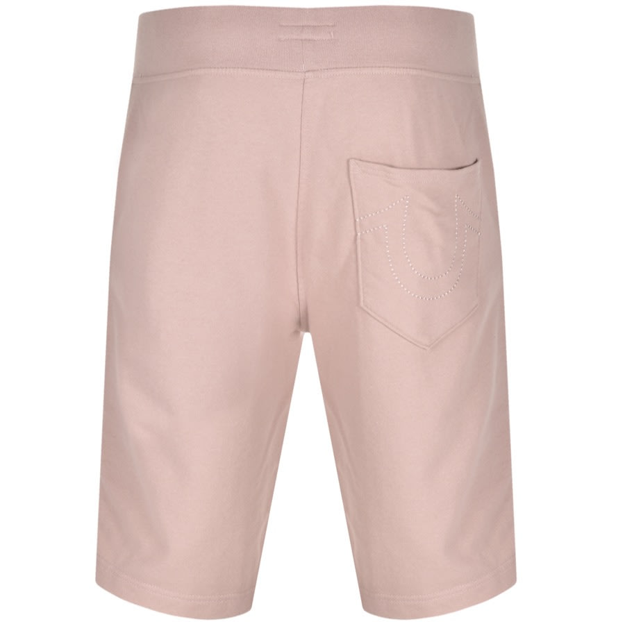 Alternative Image for ProductTrue Religion Active Logo Shorts Pink2